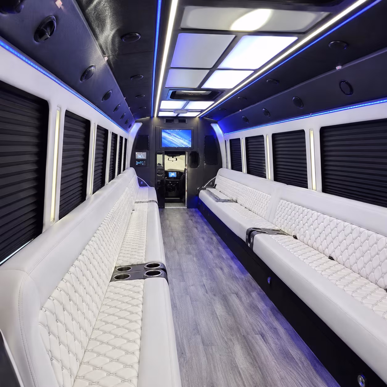 st george corporate retreat shuttle bus rentals