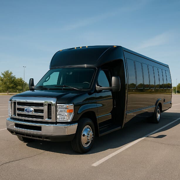 St. George Shuttle Bus Rentals 18 Passenger Shuttle Bus