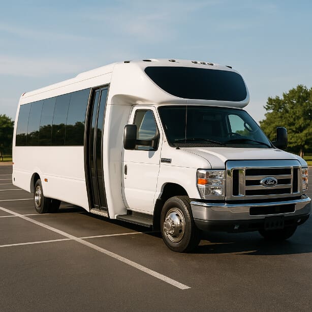 St. George Shuttle Bus Rentals 20 Passenger Shuttle Bus